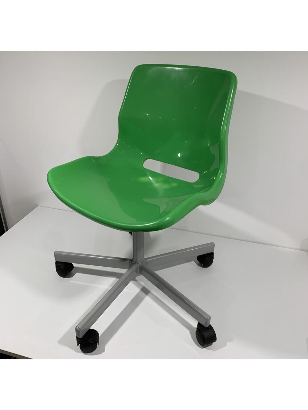 IKEA Green Snille Swivel Chair, EUC 90’s Office Chair, Vintage Radical Retro MCM